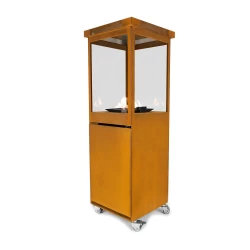 Marino Premium corten stål gas terrassevarmer