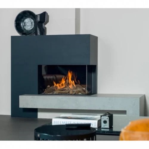 Faber Matrix 800/500 II Gaspejs - Køb Nu Faber Matrix 800/500 II gaspejs med hjørnedesign og sort finish