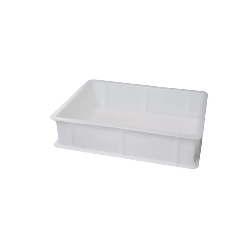 Hævekasse til pizzadej - 30x40x7 cm - Klar hvid | Køb online her Hævekasse til pizzapejs der har plads til op til 6 pizzaboller