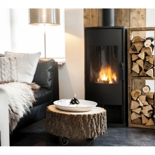 Faber Vaska Gaspejs - Køb Online Faber Vaska gaspejs i sort, gulvstående model med fjernbetjening og 6,4 kW varmeeffekt.