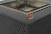 Kvadrat ethanol indsats med fjernbetjening