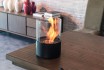 Ethanolpejs sortbund cylinderformet glas