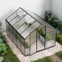 Drivhus Essential Sort 302 cm - Polycarbonat