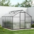 Drivhus Essential Sort 302 cm - Polycarbonat