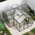 Drivhus T-formet Premium Sort - Polycarbonat