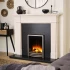 Sway Classic el-pejs med krom frontpanel – Indbygget elektrisk pejs