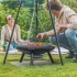 RedFire Tripod med Ø59 cm sort bålfad til udendørs brug