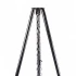 RedFire Tripod med Ø59 cm sort bålfad til udendørs brug