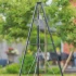 RedFire Tripod med Ø59 cm sort bålfad til udendørs brug